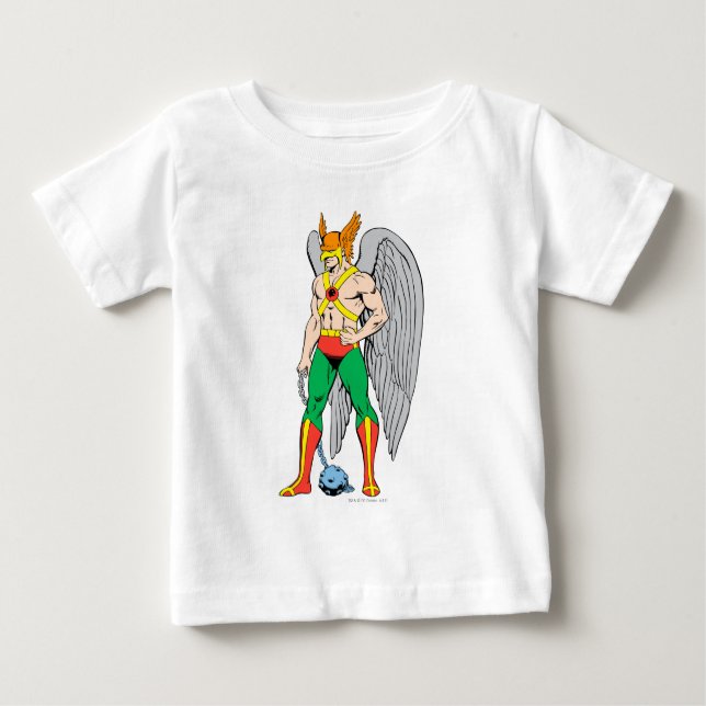 T-shirt Pour Bébé Pose permanente Hawkman (Devant)
