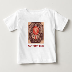 T-shirt Pour Bébé Postage Russie tsariste