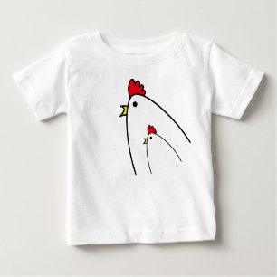 T-shirt Pour Bébé Poulets