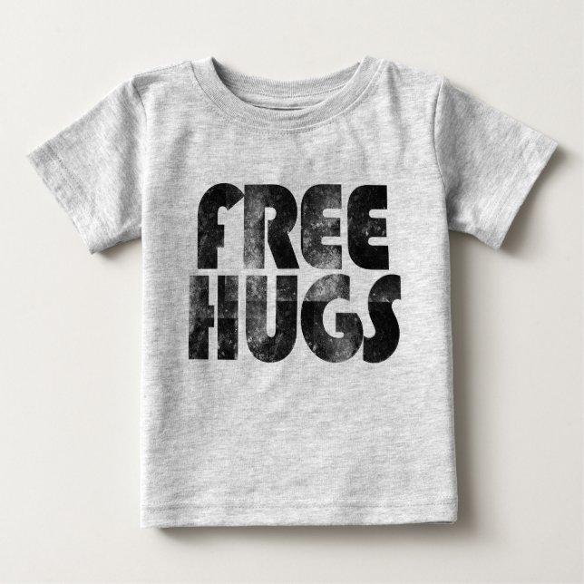 T-shirt Pour Bébé Poumons libres (Devant)