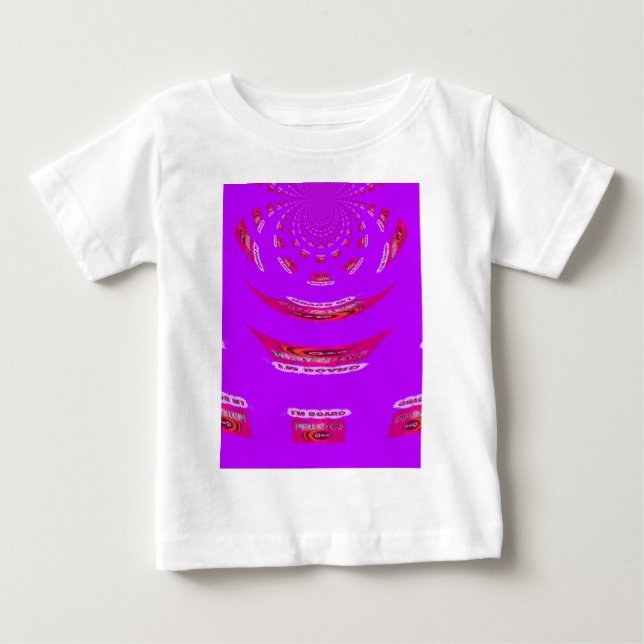 T-shirt Pour Bébé Pour drôle, je me manque de toi (Devant)
