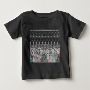 T-shirt Pour Bébé Pour le design Bride White et Black Edgy