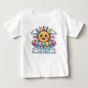 T-shirt Pour Bébé Pousses Ensoleillées