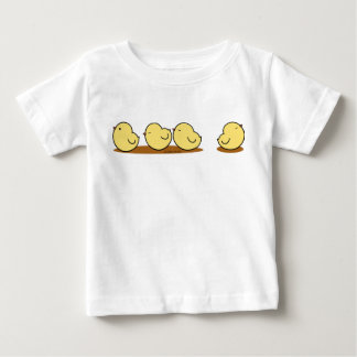 T-shirt Pour Bébé Poussins