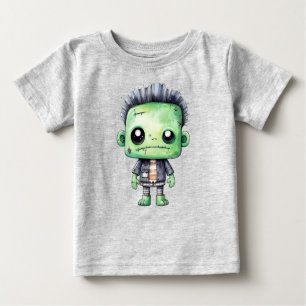 T-shirt Pour Bébé Pouty Frankenstein