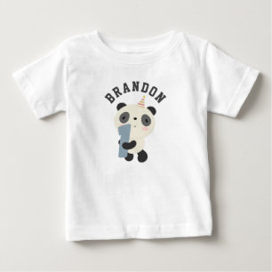 T-shirt Pour Bébé Premier Anniversaire de Cute Panda