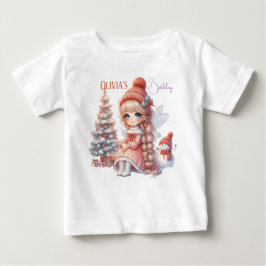 T-shirt Pour Bébé Premier Anniversaire de Petite Fée