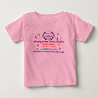 T-shirt Pour Bébé Premier bébé : Créateur d'histoire extraordinaire