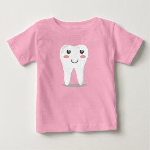 T-shirt Pour Bébé Premier T-shirt de bébé de la dent du bébé