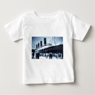 T-shirt Pour Bébé Premier voyage du Lusitania de RMS, 13 Septemeber