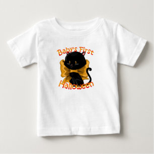 T-shirt Pour Bébé Première chemise d'Halloween du bébé