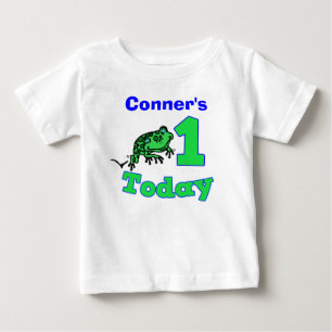 T-shirt Pour Bébé Première chemise personnalisable de Froggy de
