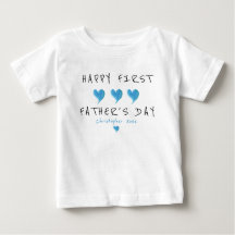 Première Fête des pères Blue Heart Custom
