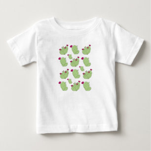 T-shirt Pour Bébé Prickly Pear Motif Texas State Plante Cactus Love