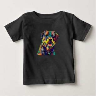 T-shirt Pour Bébé prime pour chien rottweiler