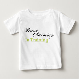 T-shirt Pour Bébé Prince Charming En Formation T-shirt bébé