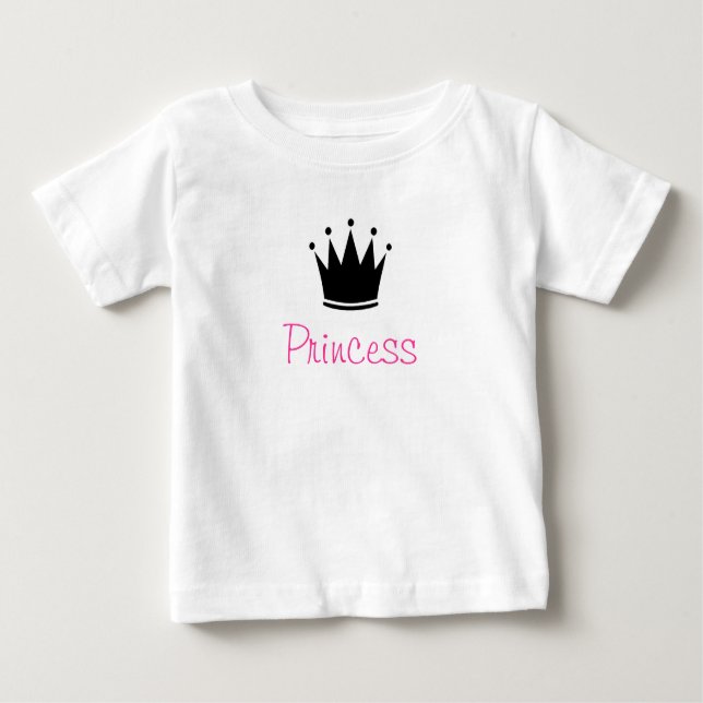 T-shirt Pour Bébé Princesse (Devant)