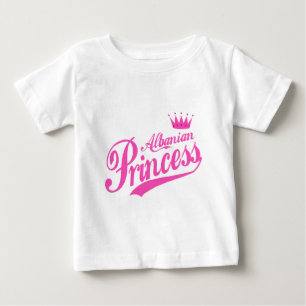 T-shirt Pour Bébé Princesse albanaise