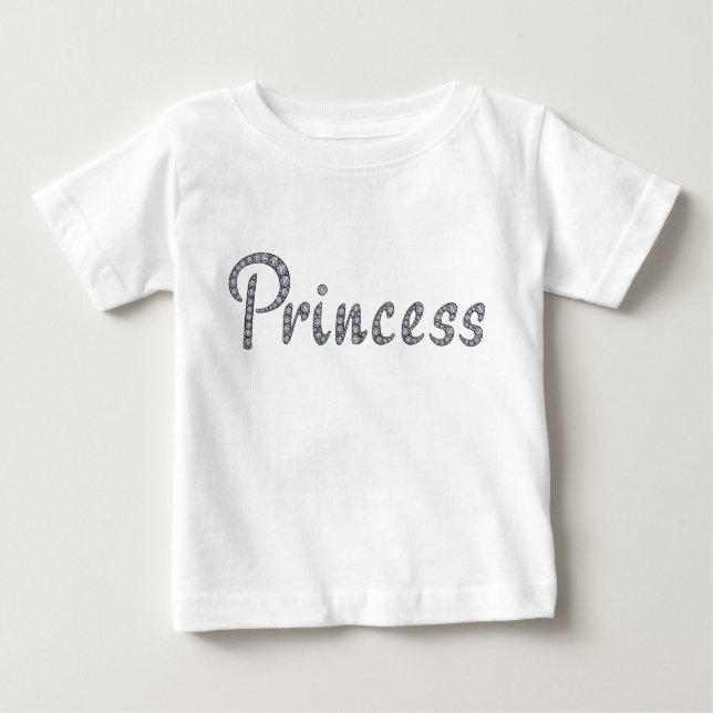 T-shirt Pour Bébé Princesse bling bodysuit tutu (Devant)