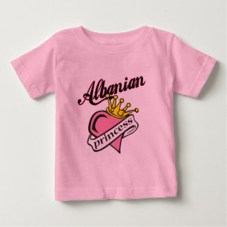 T-shirt Pour Bébé Princesse d'Albanie
