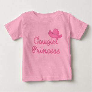 T-shirt Pour Bébé Princesse De La Femme Avec Chemises Casquettes Ros