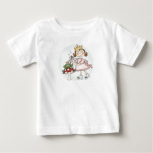 T-shirt Pour Bébé Princesse de la grenouille