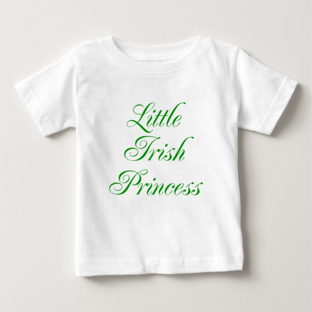 T-shirt Pour Bébé Princesse d'Irlande (Devant)