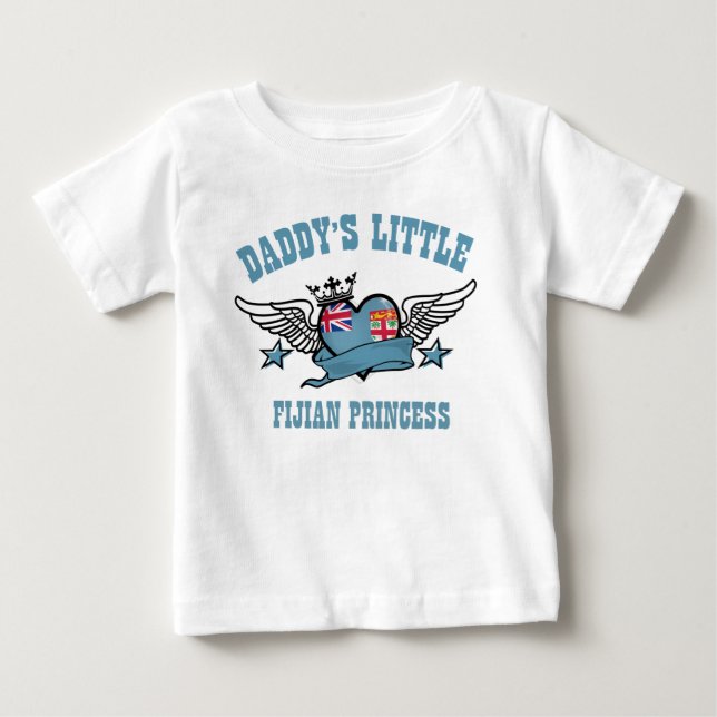T-shirt Pour Bébé princesse fidjienne (Devant)
