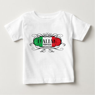 T-shirt Pour Bébé Princesse italienne Shirt