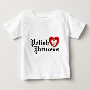T-shirt Pour Bébé Princesse polonaise