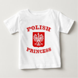 T-shirt Pour Bébé Princesse polonaise