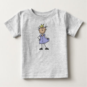 T-shirt Pour Bébé Princesse With Crown Shirt