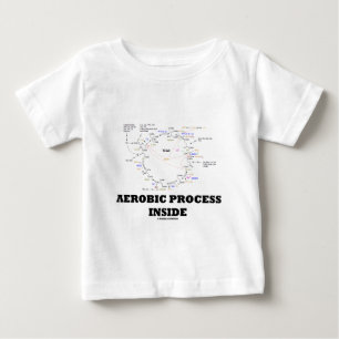 T-shirt Pour Bébé Processus aérobie à l'intérieur (cycle Krebs)