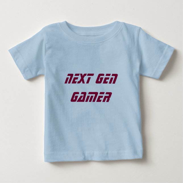 T-shirt Pour Bébé Prochain Gamer de GEN (Devant)