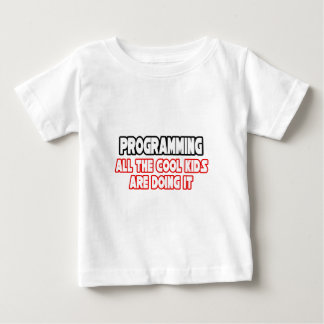 T-shirt Pour Bébé Programmation...Enfants Cool