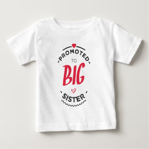 T-shirt Pour Bébé Promoted to big sister