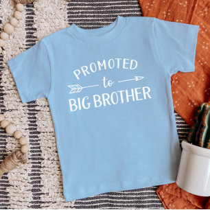 T-shirt Pour Bébé Promu à Big Brother Pregnancy Faire-part