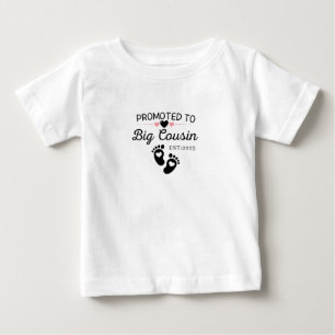 T-shirt Pour Bébé Promu À Big Cousin Est 2023