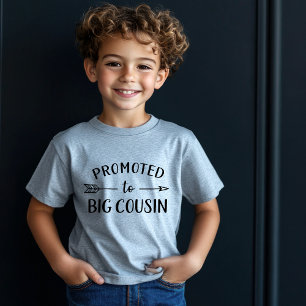 T-shirt Pour Bébé Promu à la grande famille de jumelage de cousins