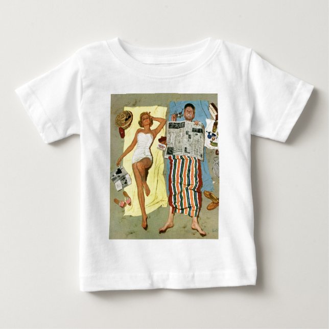 T-shirt Pour Bébé Protection solaire ? (Devant)