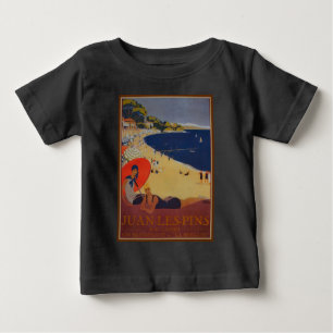 T-shirt Pour Bébé Publicité vintage de voyage