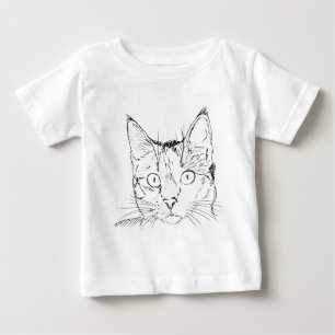 T-shirt Pour Bébé Puddy Cat