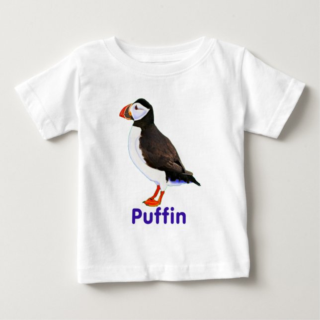 T-shirt Pour Bébé Puffin de l'Atlantique (Devant)