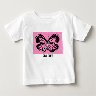 T-SHIRT POUR BÉBÉ PUISSANCE DE ROSE2, BEAUTÉ ROUGE, RÉGIME PKU