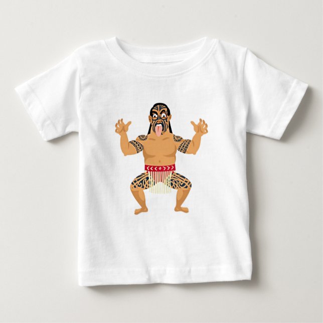 T-shirt Pour Bébé Pukana ! (Devant)