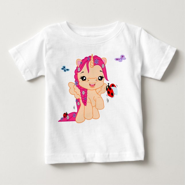 T-shirt Pour Bébé Pull à capuche pour nourrissons. (Devant)