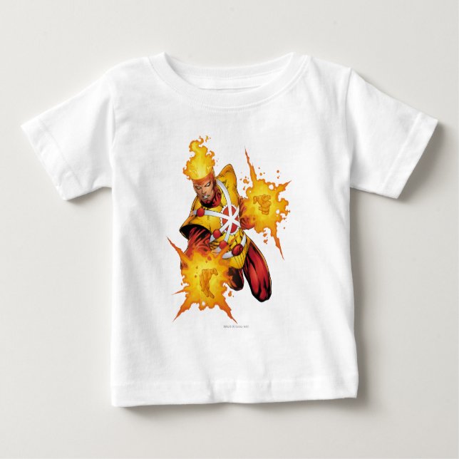 T-shirt Pour Bébé Punch Firestorm (Devant)