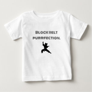 T-shirt Pour Bébé Purfection de la ceinture noire
