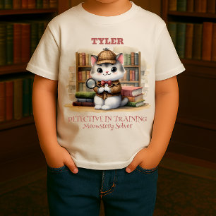 T-shirt Pour Bébé Purrlock Holmes Bookish Toddler