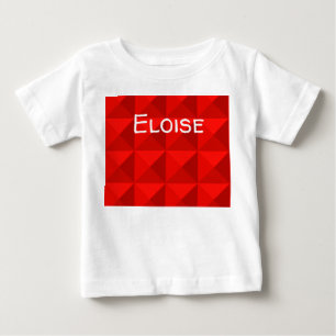 T-shirt Pour Bébé Pyramides rouges de pomme de bonbons